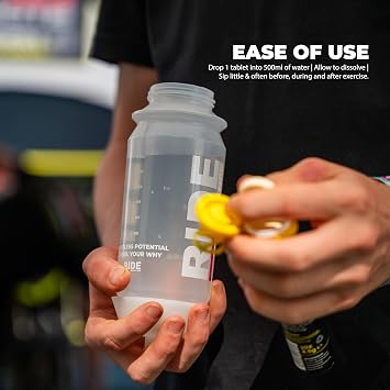 Hydro Fizz Electrolyte Tablets | 500mg Sodium | High Strength Quad Blend | Hydration 20 Servings | Cycling & Endurance Sports | Gluten Free & Vegan Friendly | Pineapple