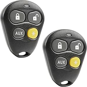Amazon.com: Key Fob Keyless Entry Remote Shell Case & Pad fits Viper ...