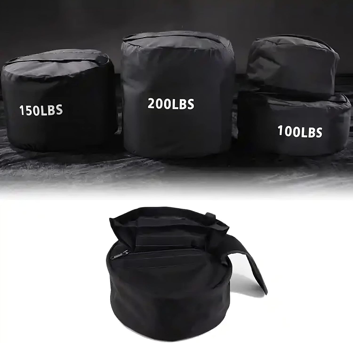 Strongman Sand Bag - Training Sandbag, Heavy Duty Workout Sandbags Fitness Weights Sandbags for Training, Fitness, Lifting, Cross-Training Workouts, Exercise and Military Conditioning