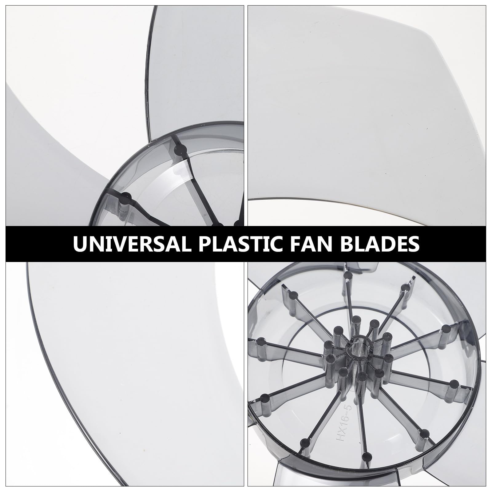 ABOOFAN Pala Ricambio Pratico e Facile da Installare in Plastica per Ventilatore a 5 Foglie per Ventilatore da Tavolo, per Vacanze Estive in Casa