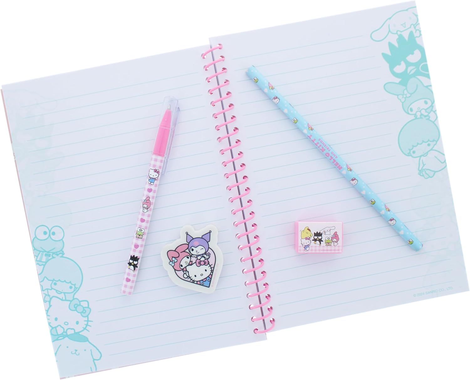 Blueprint Collections Hello Kitty Bumper Stationery Set | Kawaii Stationery | Colouring Set | Hello Kitty Large Stationery Set | School Supplies | Hello Kitty Gifts | Hello Kitty Stationery, HKFR6233
