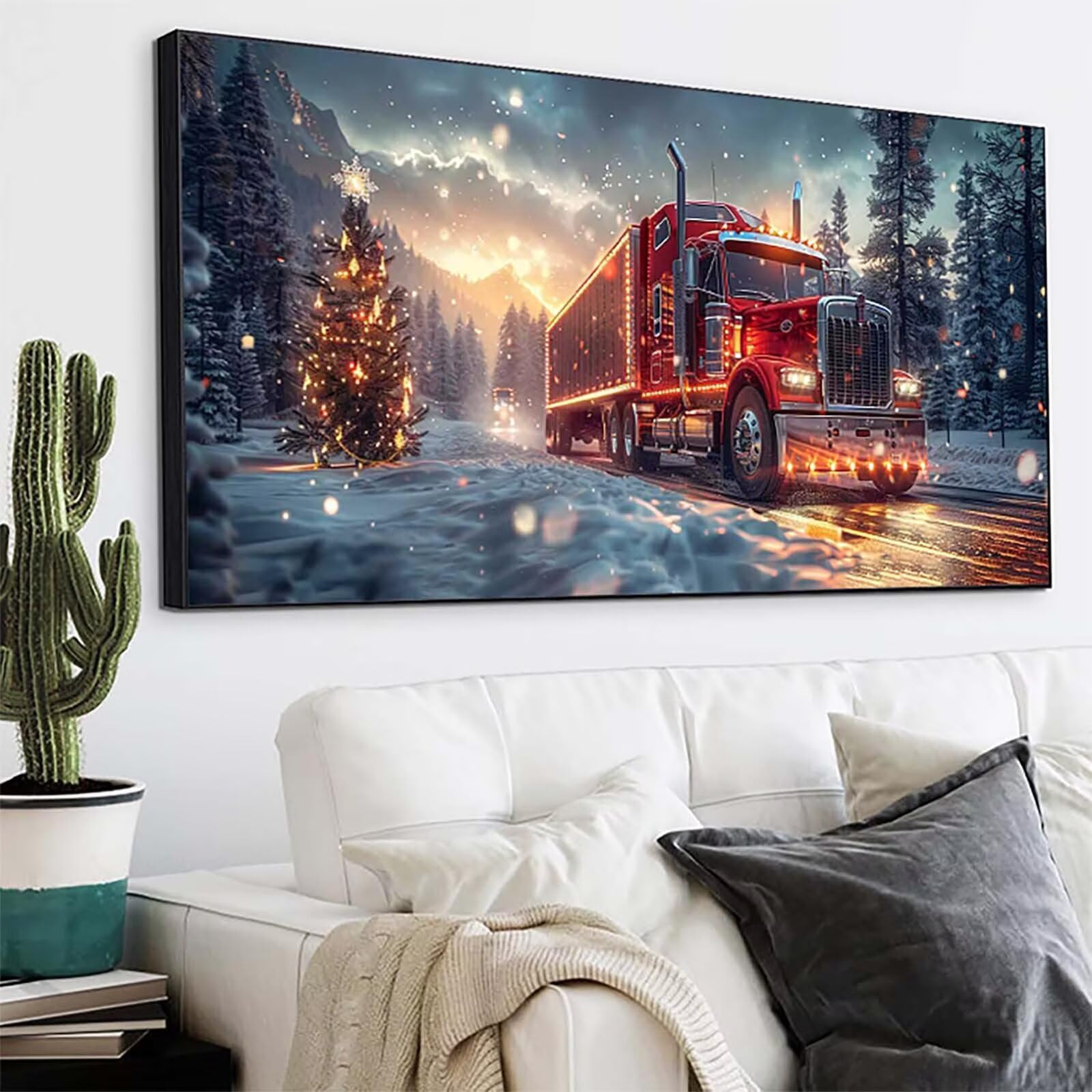 Camion Diamond Painting Grandi Dimensioni 80x160cm, Diamond Painting F-9574