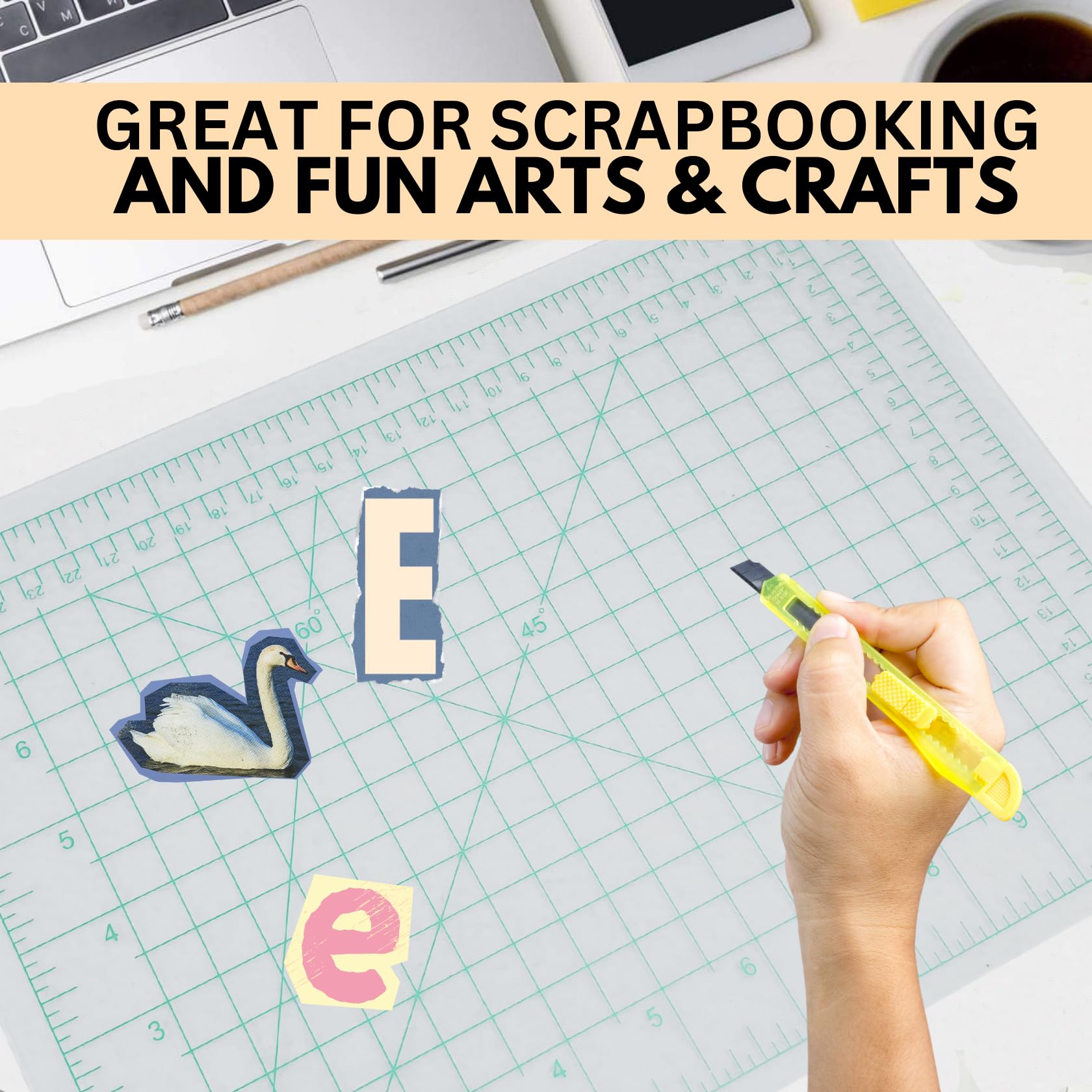 Artist's Best Clear Self Healing Rotary Cutting Mat | 9