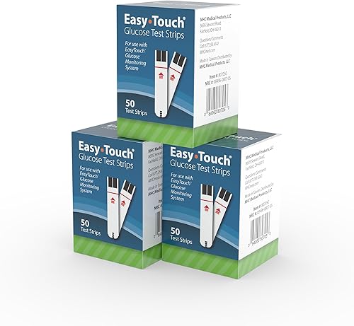 Vista 9 de Easy Touch Tiras de prueba de glucosa (50 unidades)