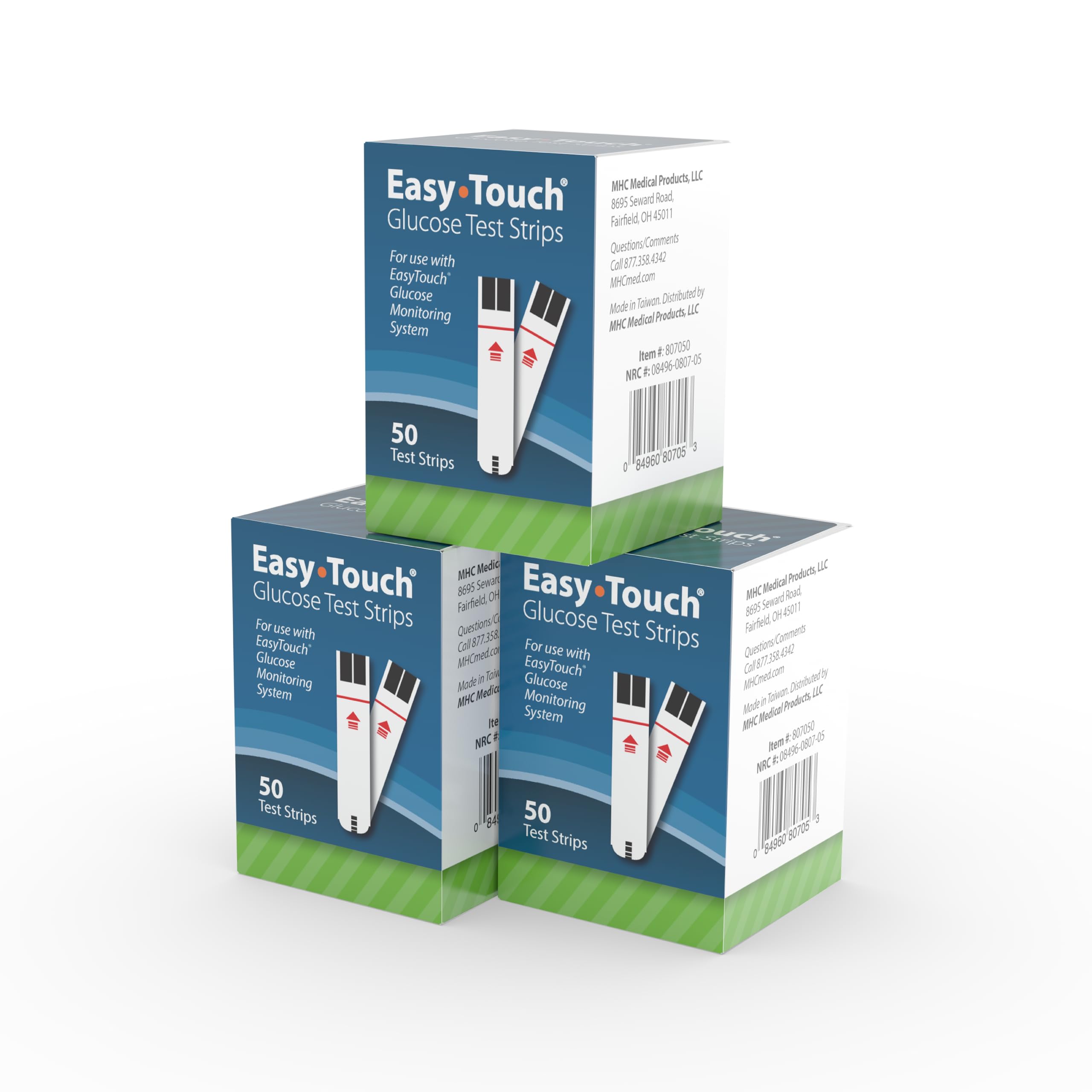 EasyTouch Glucose Test Strips, 150 Ct