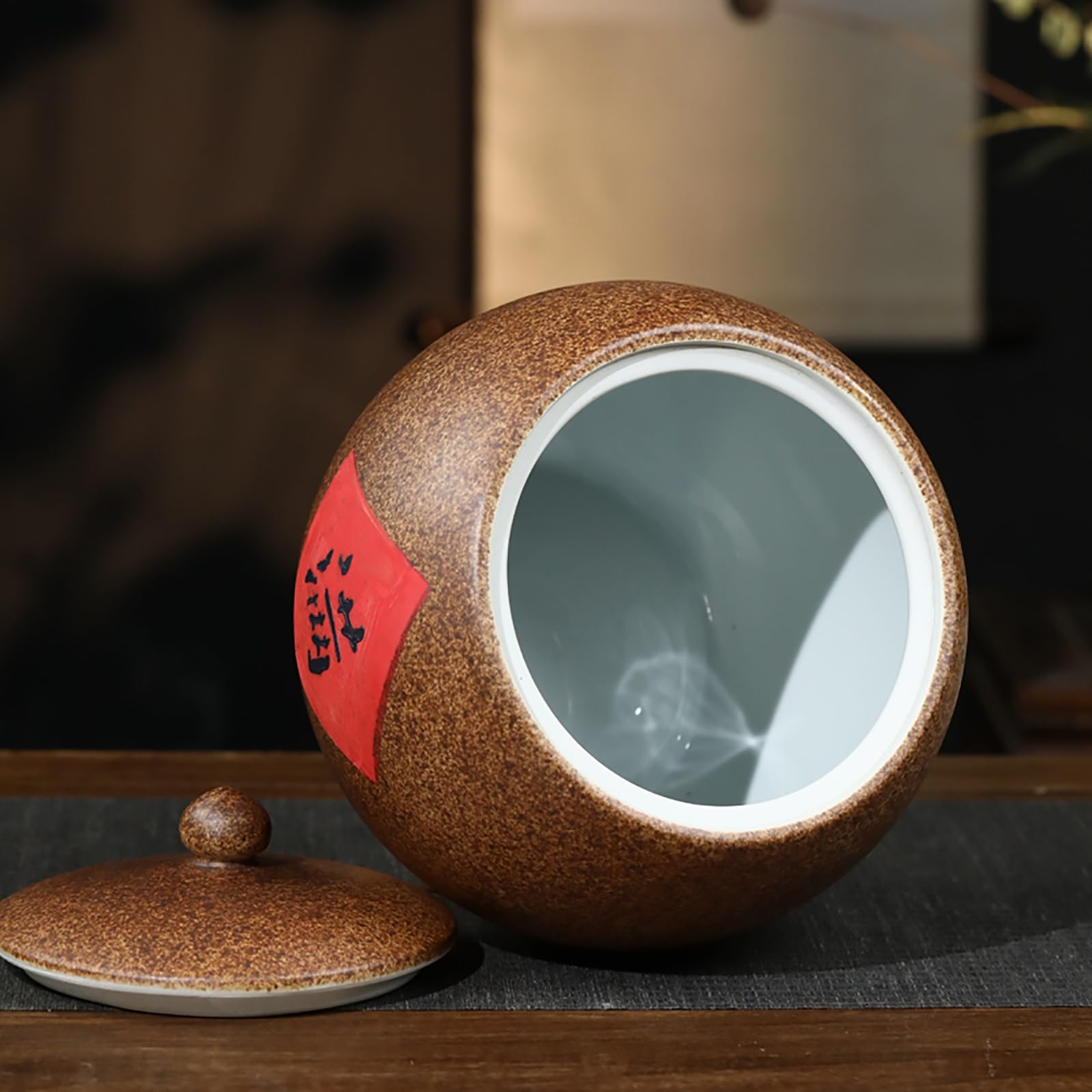 Contenitore Per La Conservazione Del Riso Ceramica Secchio Per Riso Sigillato Barattolo Sigillato Cucina Con Coperchio Distributore Di Cereali 10Kg Contenitore Per La Conservazione Del Riso Coperchio(