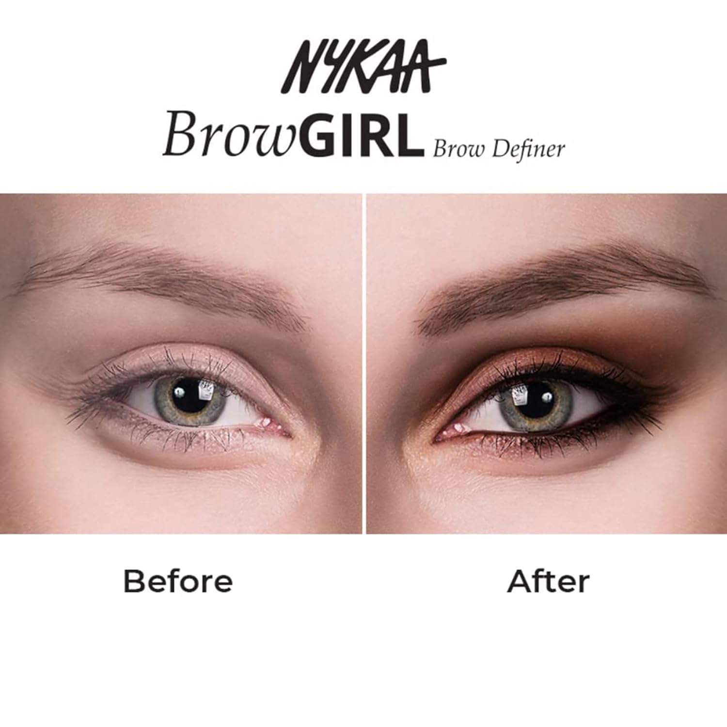 Nykaa Cosmetics Browgirl Eyebrow Definer Pencil - Long-Wear and Cruelty-Free Brow Pencil - Eyebrow Pen with Argan Oil - Bewitched Chestnut - 0.01 oz