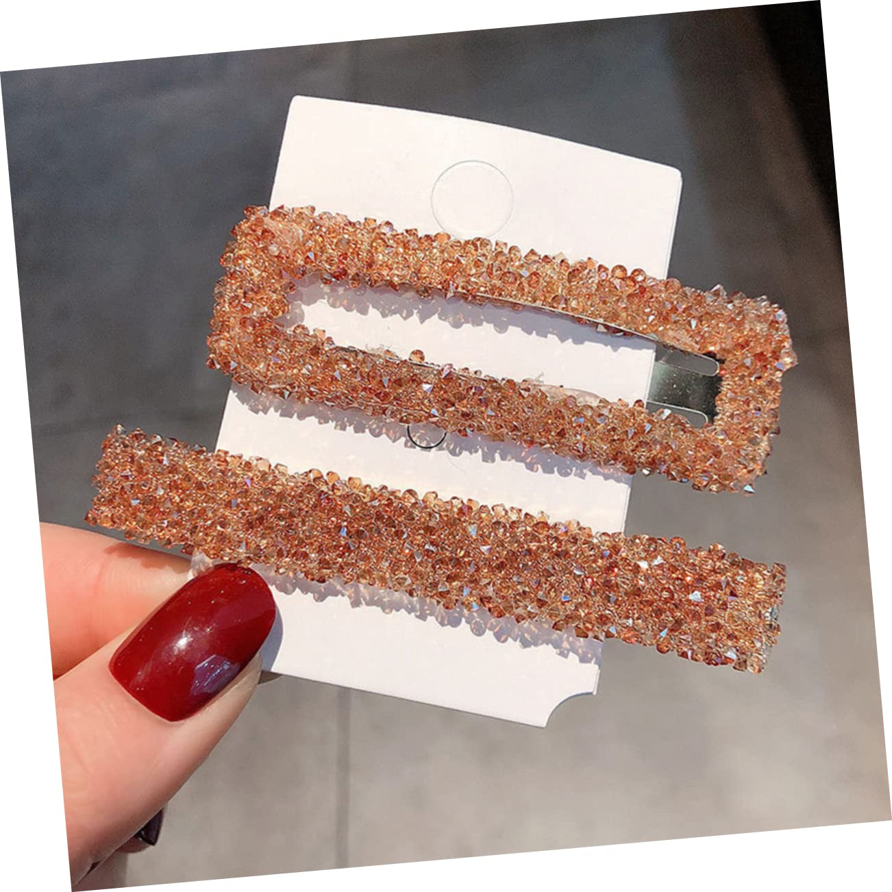 FRCOLOR 30stücke Rhinestone Haarklammern Teilig Champagner Elegante Haarspangen Für Frauen Für Verschiedene Anlässe Einfaches Styling Für Dickes Glattes Oder Lockiges Haar Modische