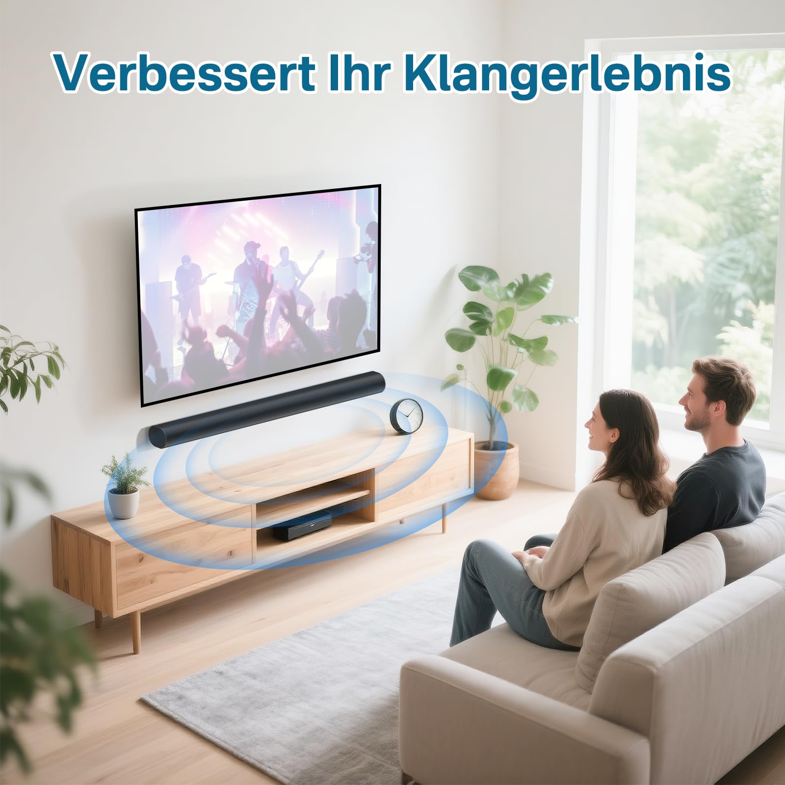 notiela Heavy-Duty uchwyt na soundbar do Sonos Arc i Sonos Arc Ultra uchwyt ścienny - pływająca metalowa półka do Sonos Arc i Arc Ultra, łatwy w montażu uchwyt ścienny Soundbar