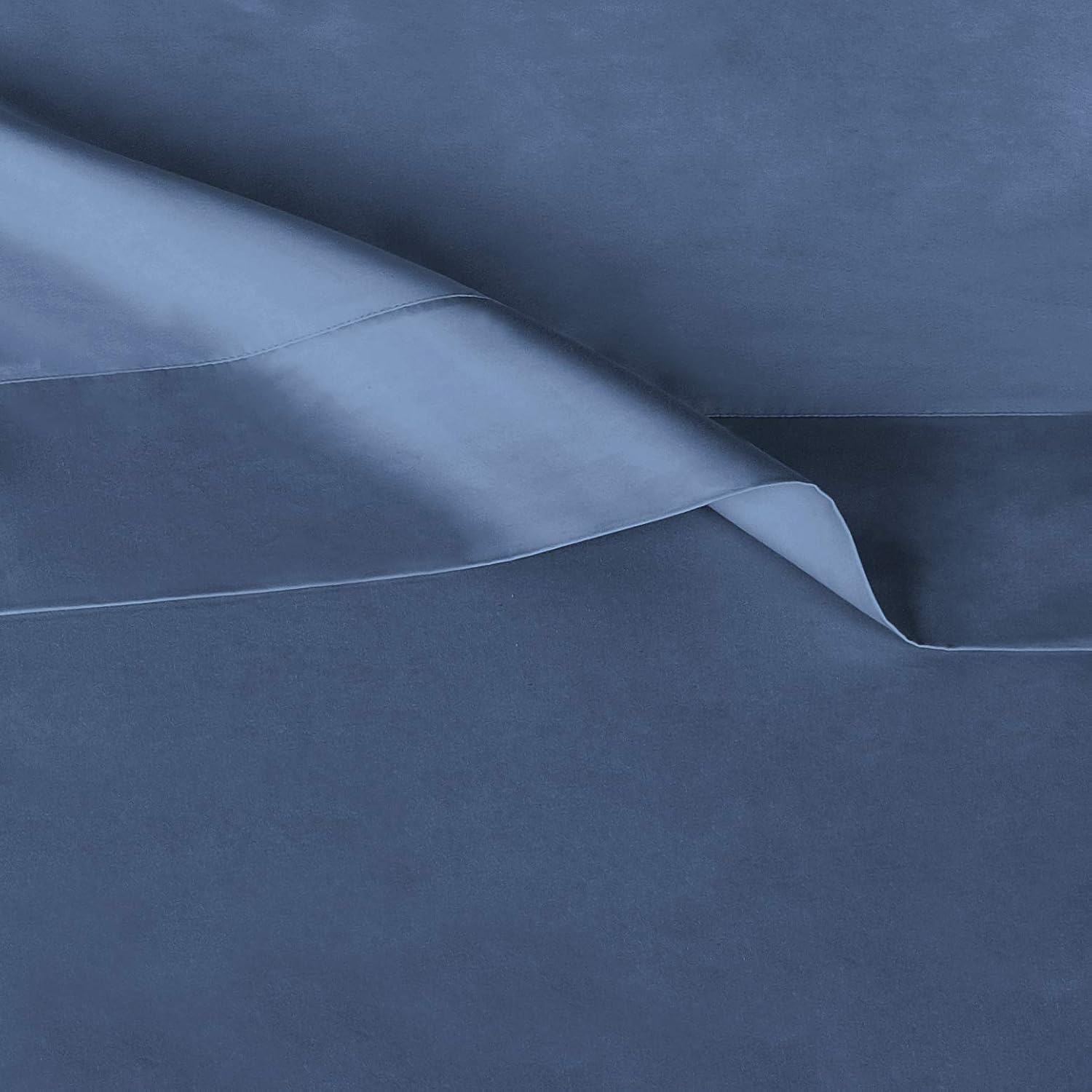 Amazon Basics 1100TC Luxury Easycare Sheet Set - Full, Dark Blue