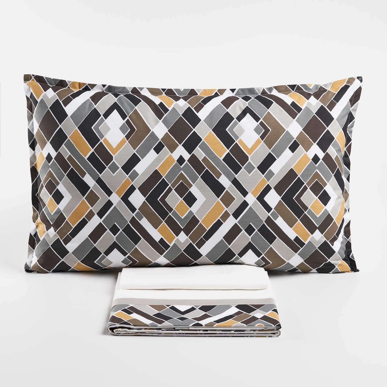 Biancoperla Lab 31 RAWA Complete Bed Eko Double Curly, Urchin, Queen-size bed