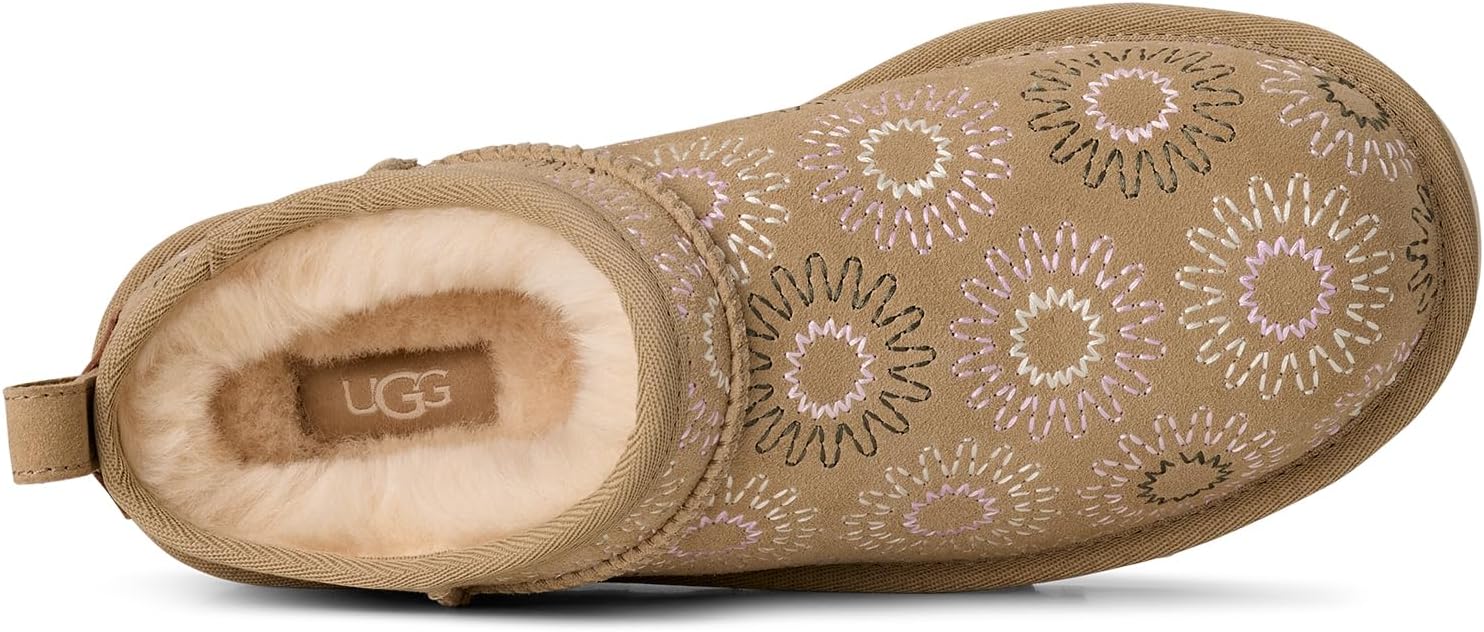 UGG womens Classic Micro Sun Stitch - Image 4