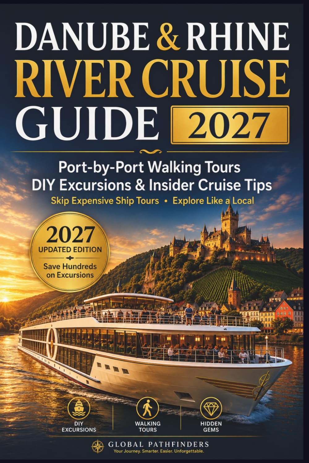 DANUBE & RHINE RIVER CRUISE GUIDE 2027: Port-by-Port Walking Tours, DIY Shore Excursions, Hidden Gems, Money-Saving Tips & Insider Advice for First-Time Cruise Travelers