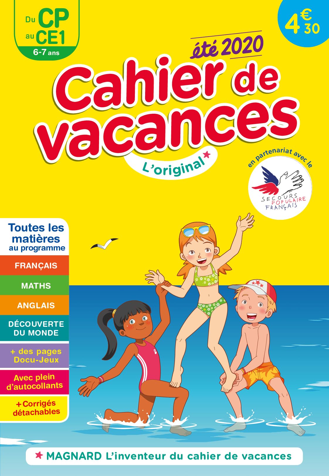 Cahier de vacances CP au CE1: Magnard, l’inventeur du cahier de vacances