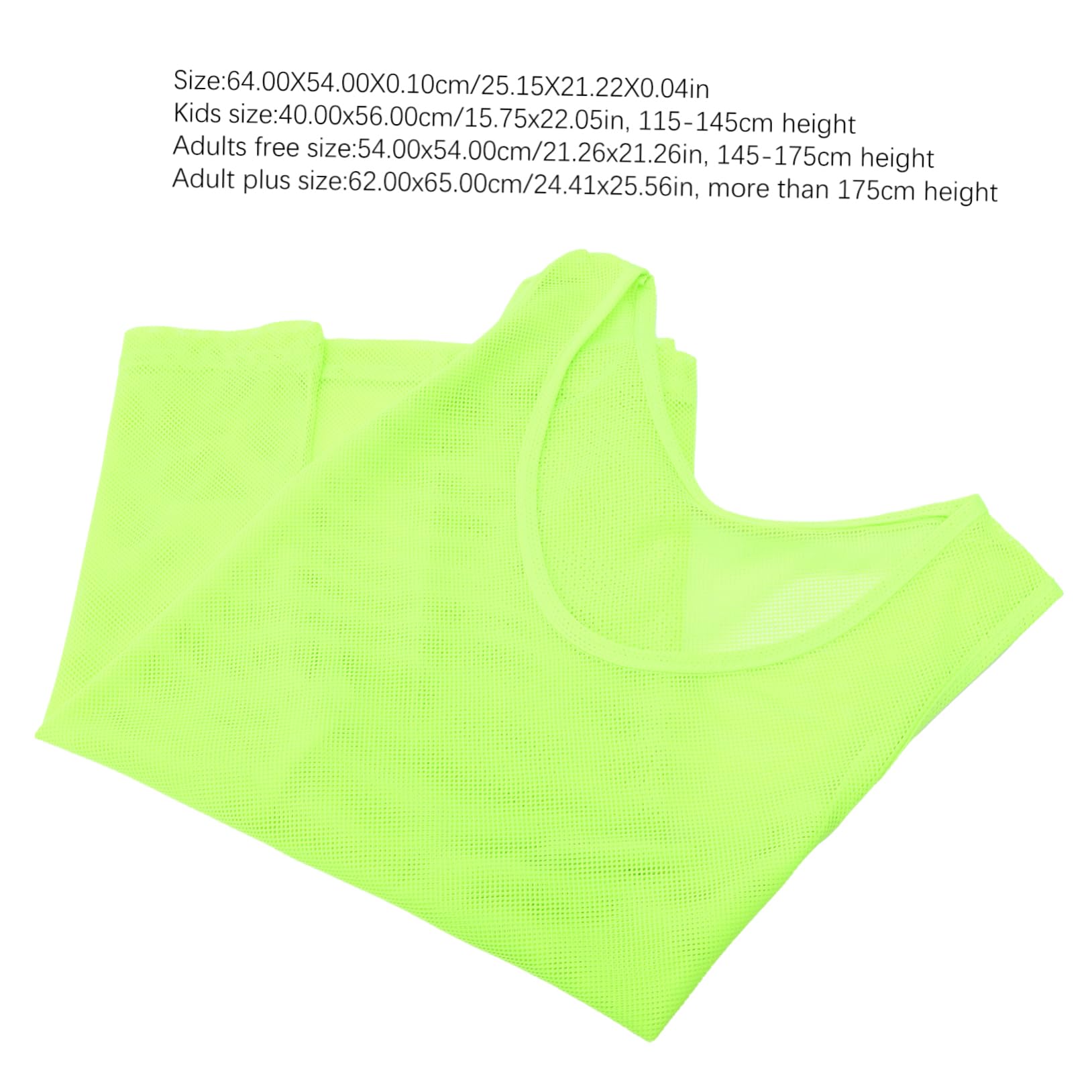 BRIGHTFUFU 6-pack Soccer Pinnies Breathable Sports Vests for Adults Machine Washable Lightweight Football Training Vest Set