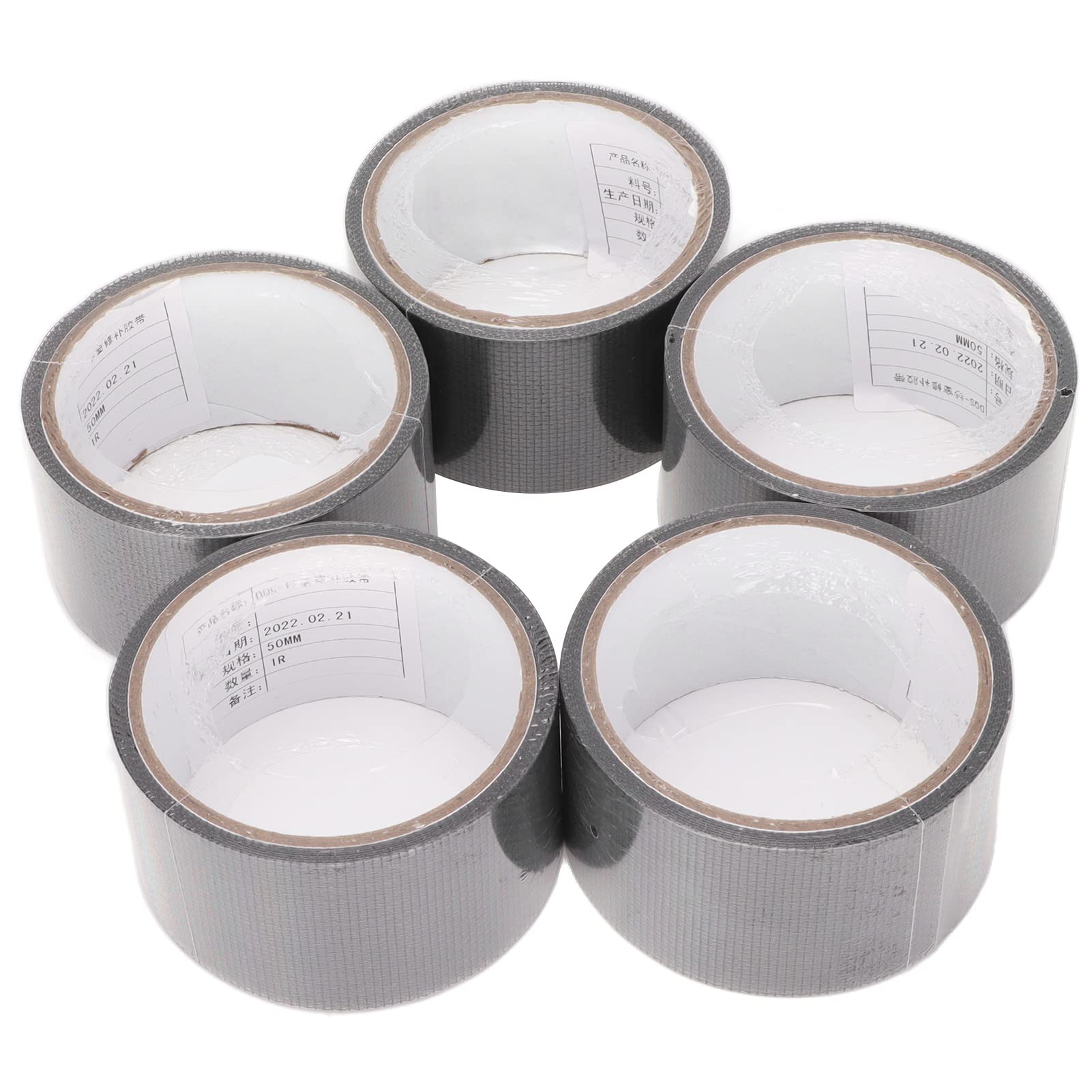Cinta de malla autoadhesiva EMUKOEP para reparar pantallas de ventanas en patio, pack de 5 rollos 8
