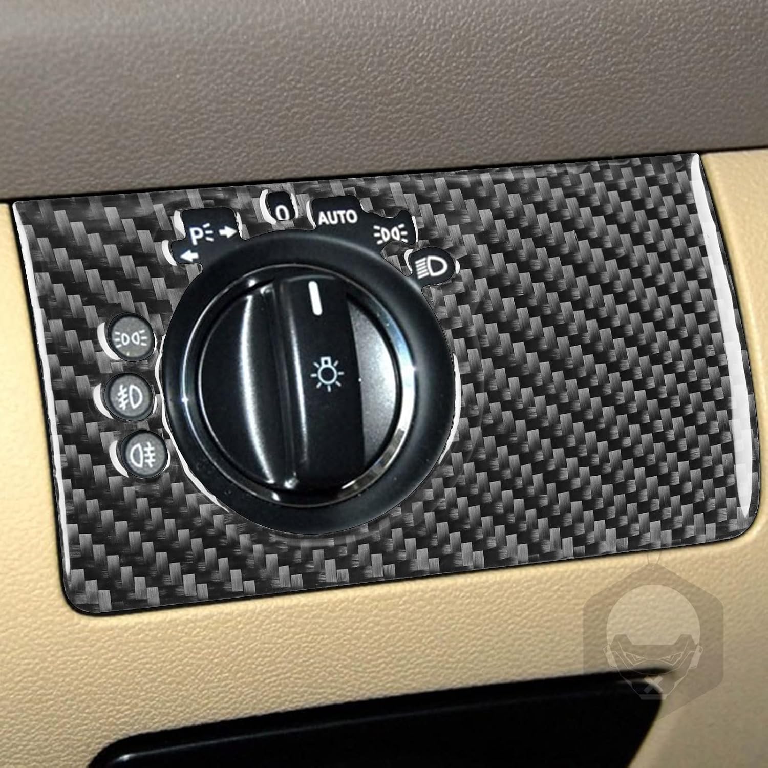 Real Carbon Fiber Trim Compatible with Benz M Class Accessories image 3