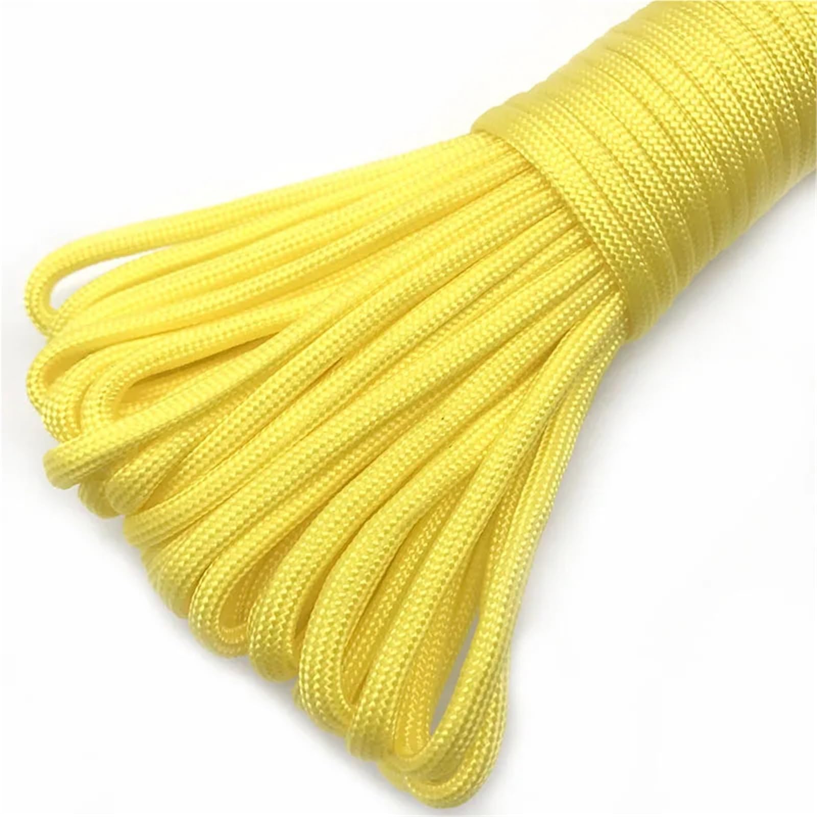 Paracord Paracord 550 Rope 7 Stand 100FT 50FT Cord Survival kit(Yellow,31 meters)