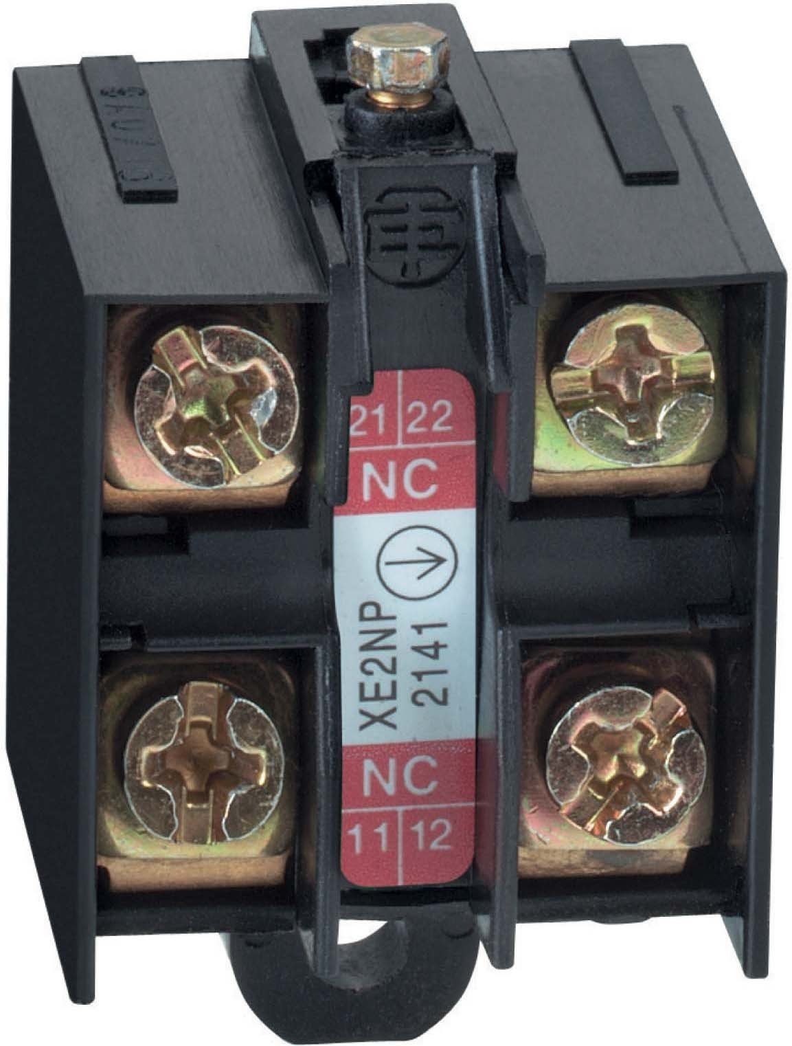 Schneider Electric XE2NP2141 Eléments de Contacts pour Interrupteur de Position, Dépendante, Simultané, 2 Pôles, 10 A, 300-​500V