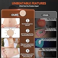 Vista 14 de Adhesive Patches for Freestyle Libre 1/2/3-20pcs Sensor Covers for Libre 1/2/3, Waterproof Overlay Patches, Lasts for 14 Days,Black