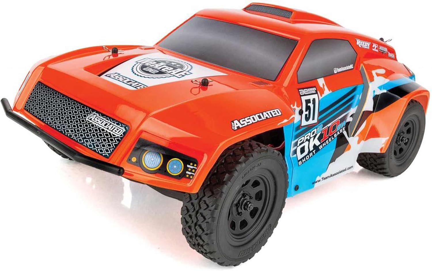 Team Associated Pro2 DK10SW Dakar Buggy RTR Orange/Blue ASC90038 Trucks Electric RTR 1/10 Off-Road