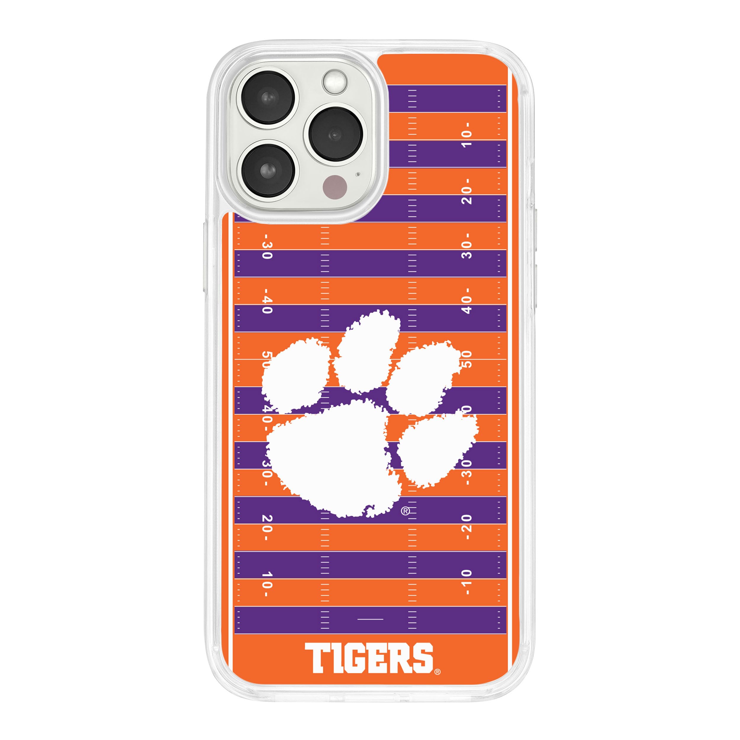 Affinity Bands Clemson Tigers HD Phone Case Compatible with MagSafe Apple iPhone 14 (Field)