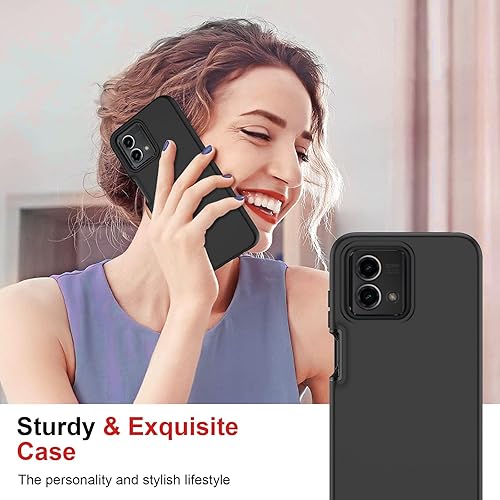 Miniatura 6 de LeYi Funda para Moto G Stylus 5G 2023 Motorola Moto G Stylus 5G 2023 con 2 protectores de pantalla de vidrio templado, funda de silicona suave a