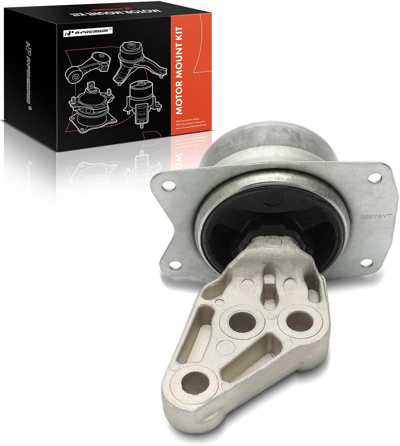 A-Premium Center Transmission Mount Compatible with Chevrolet Malibu 2013-2015 & Buick LaCrosse 2010-2016, Regal 2014-2017, Allure(Canada) 2010, 2.0L 2.4L 3.0L 3.6L