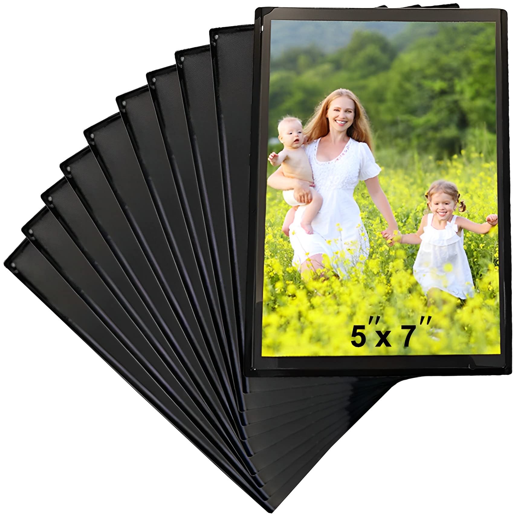 Cadre pour photos acrylique Sooyee 8X10 transparent pour sublimer votre décoration de bureau