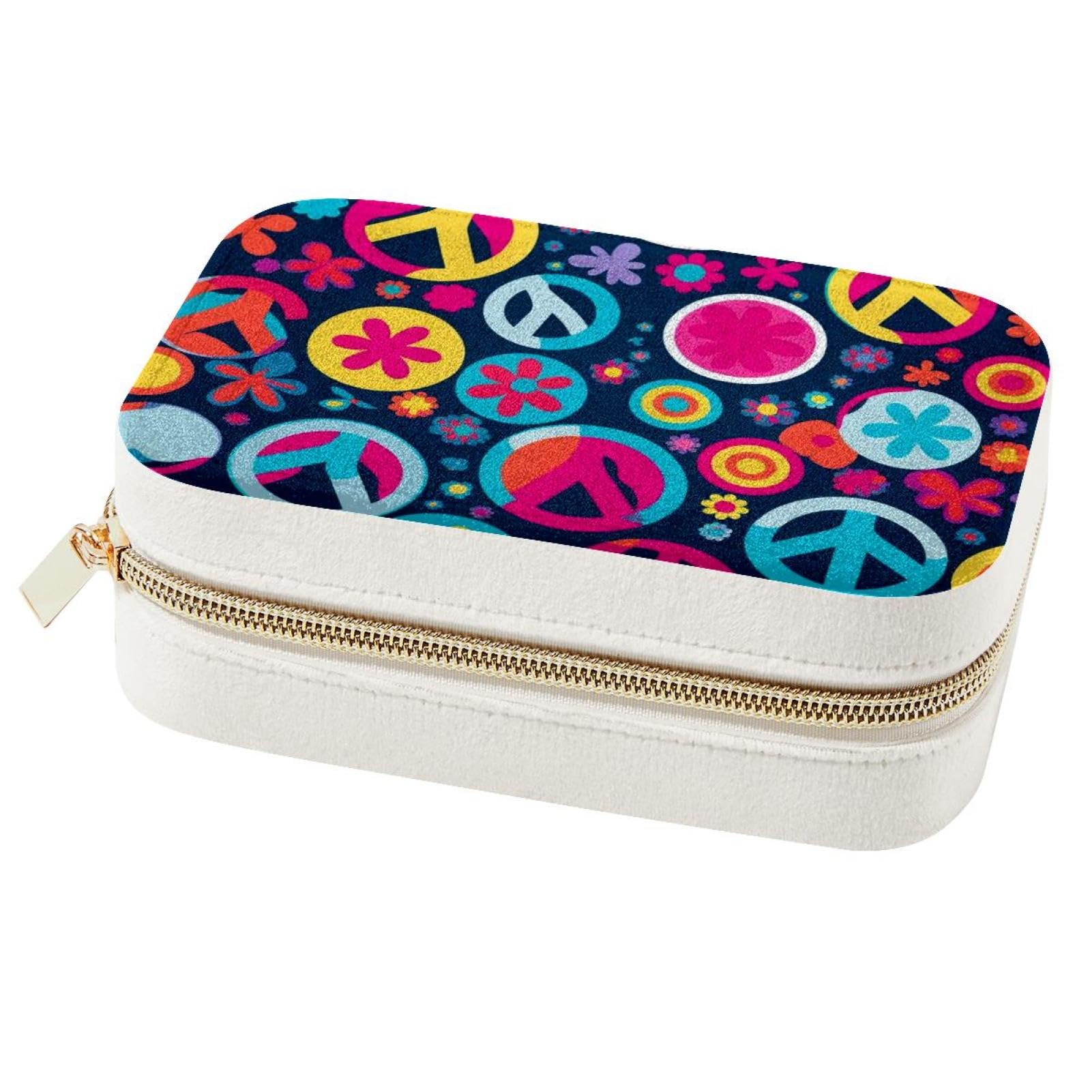 Boîte de rangement pour bijoux de voyage et petits accessoires