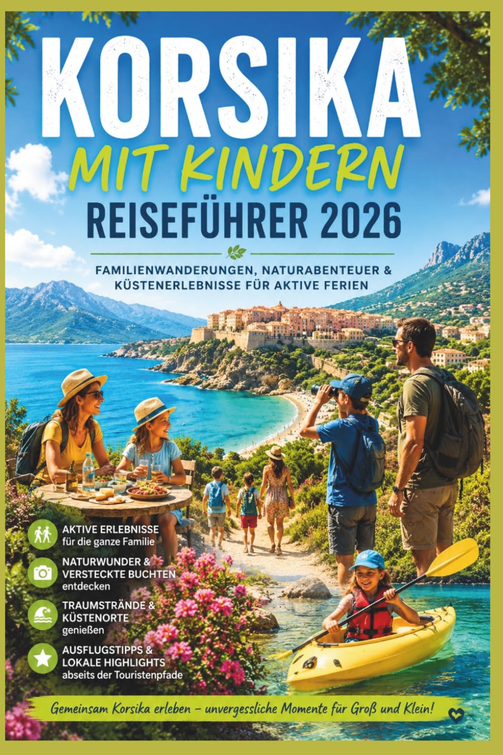 Korsika mit Kindern Reiseführer 2026: Familienwanderungen, Naturabenteuer & Küstenerlebnisse für aktive Ferien