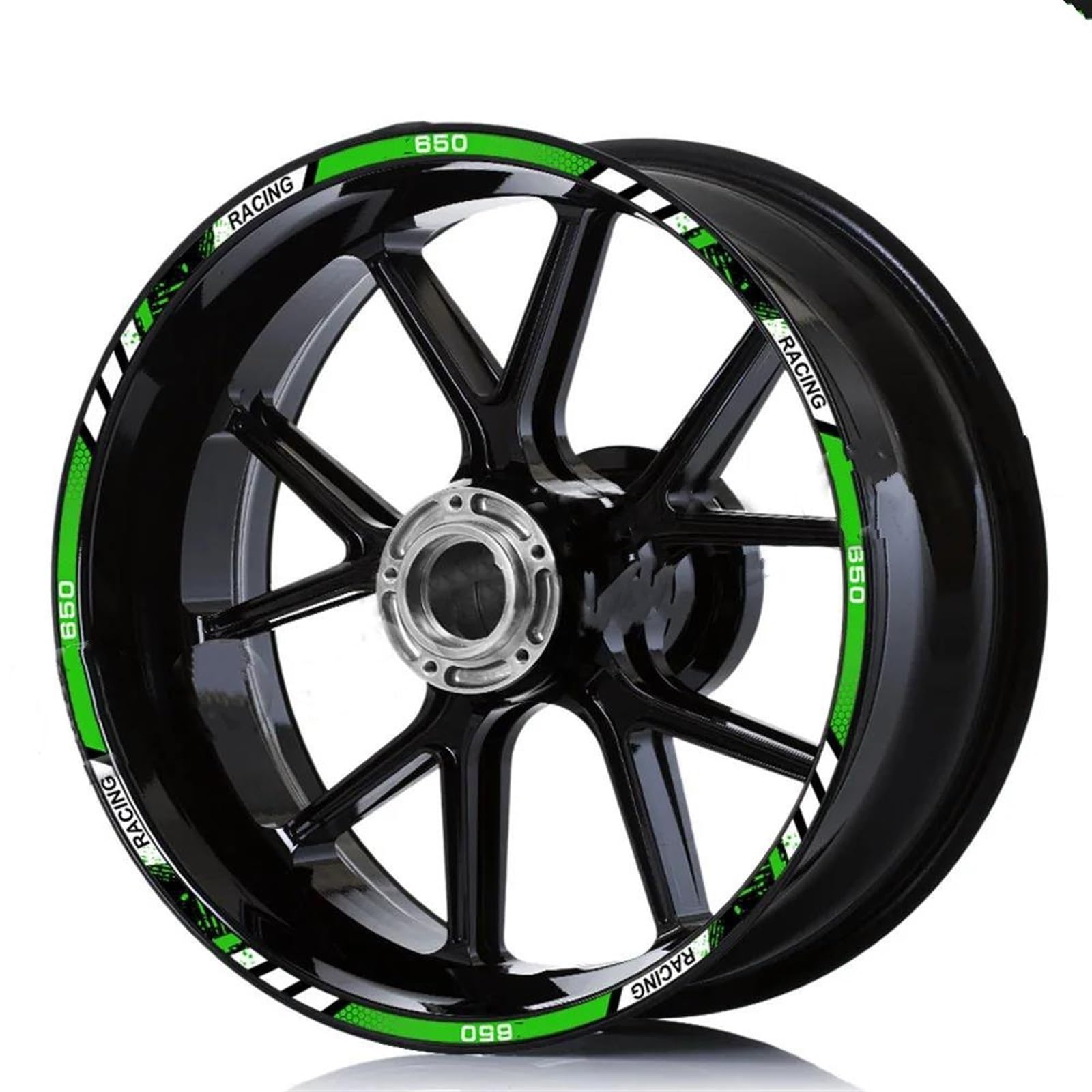 Stickers Motorcycle Reflective Rim Stripe Stickers Edge 1 Set for Z650 Z 650(Style 1)