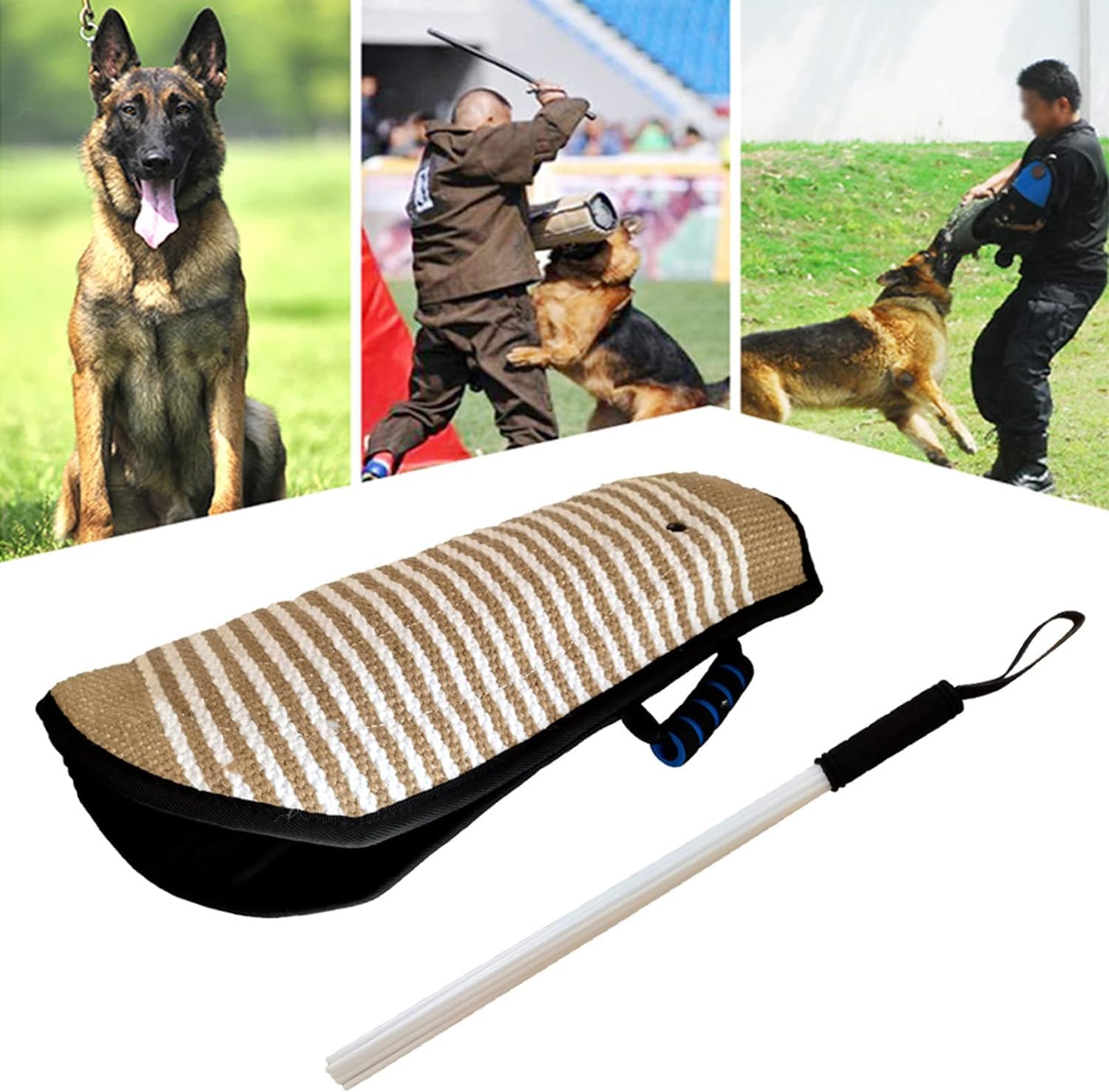 Manga de Mordida Para Perros Manga For Mordedura De Perro, Manga De Brazo Profesional For Entrenamiento De Mordeduras De Perros Con Látigo, For Entrenamiento, Morder, Interactivo, Buscar, K9, Cachorro