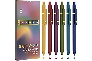 Colorful Ink Pens 0.5mm for Journaling
