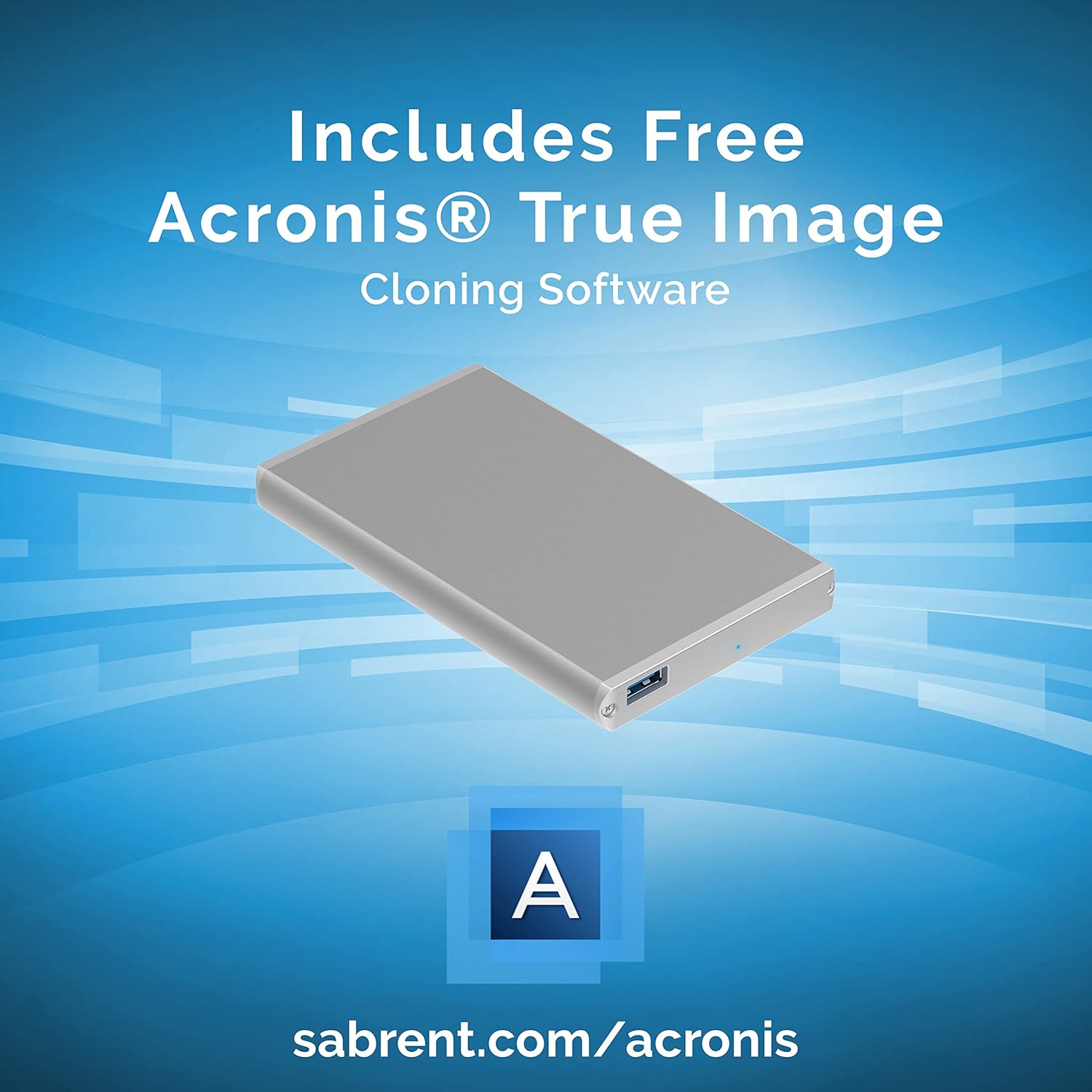 Sabrent Ultra Slim USB 3.0 to 2.5-Inch SATA External Aluminum Hard Drive Enclosure [Optimized for SSD, Support UASP SATA III] Silver (EC-UM30) : Everything Else