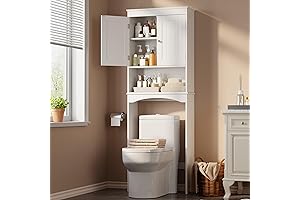 Gizoon Over The Toilet Storage Cabinet: Ultimate Bathroom Space Saver