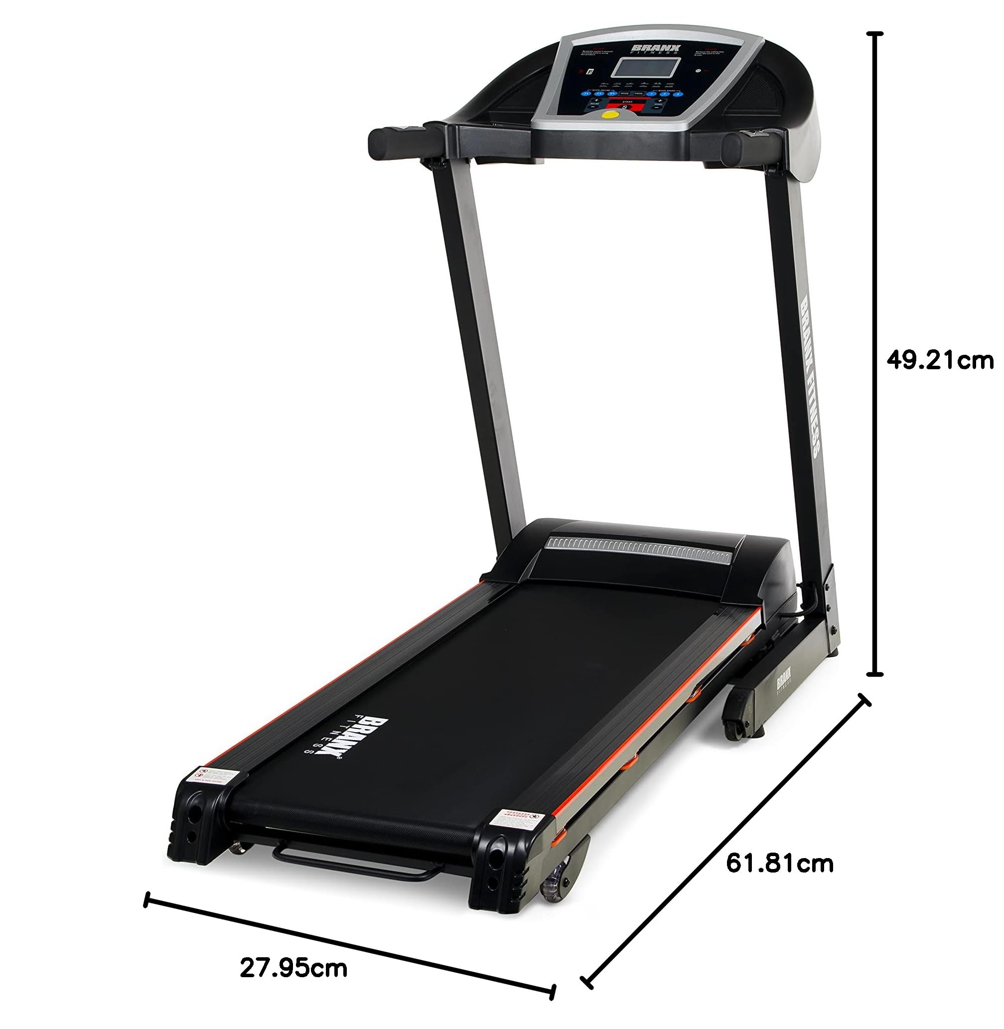 Branx Fitnesslimited Edition Foldable Startrun Treadmill 16 5km H