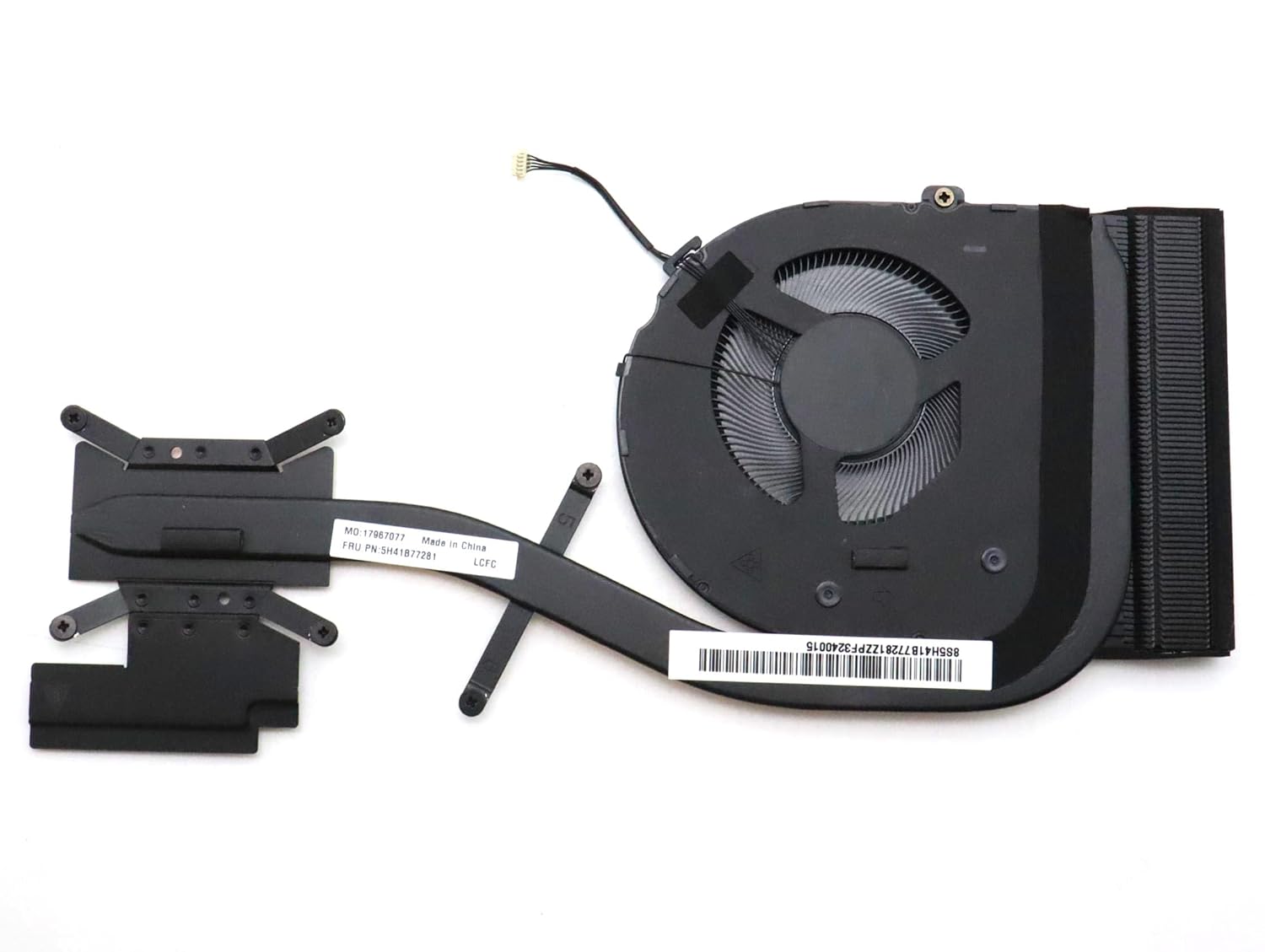 5H41B77281 5H41B77278 New Thermal Module CPU Heatsink with Fan UMA for ThinkPad T16 Gen 1 (Type 21BV 21BW) Laptop