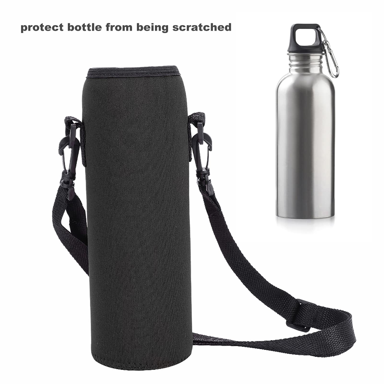 Neopren Wasserflaschenhalter 3er Set | Trinkflasche Tasche Isoliert