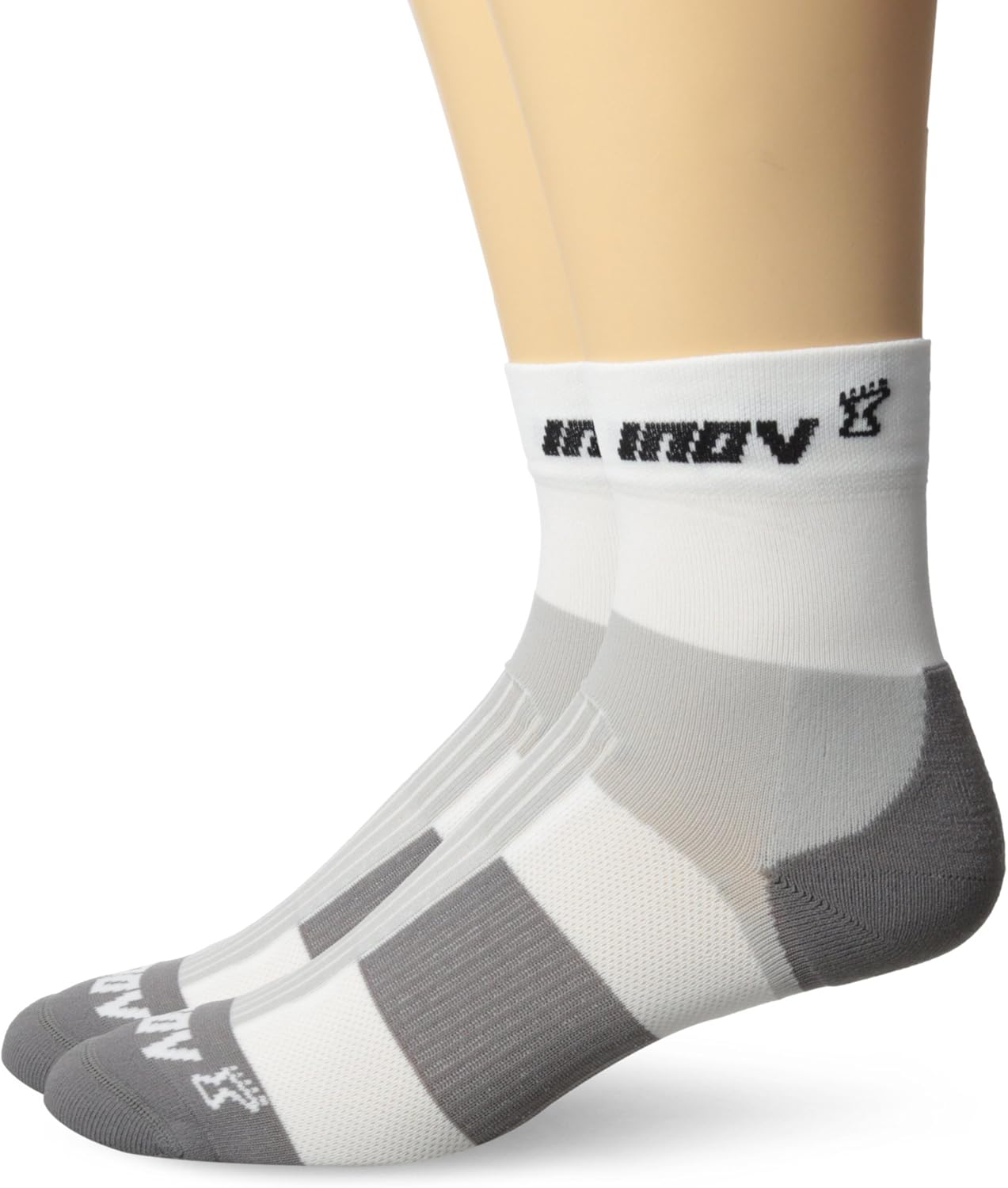 Inov8 Race Ultra Mid Twin Pack Running Socks 79 Amazon.co.uk