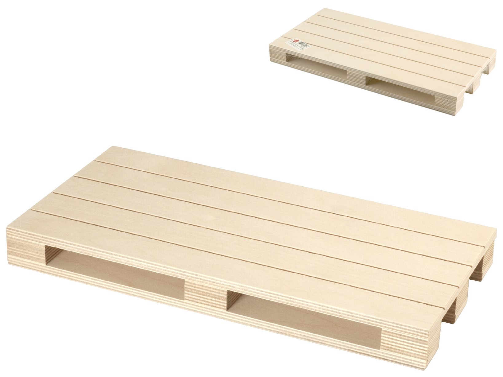 Wooden Pallet Cutting Board, 40X20 Cm Brown H&H