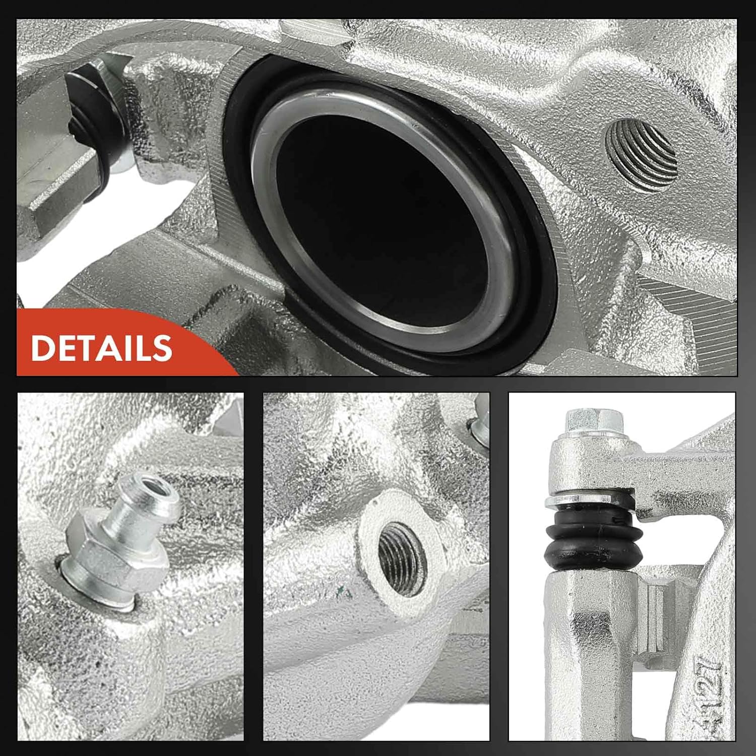 A-Premium Disc Brake Caliper Assembly with Bracket Compatible with Select Dodge, Freightliner and Mercedes-Benz Models - Sprinter 2500/Sprinter 2007-2018 - Rear Right Passenger Side