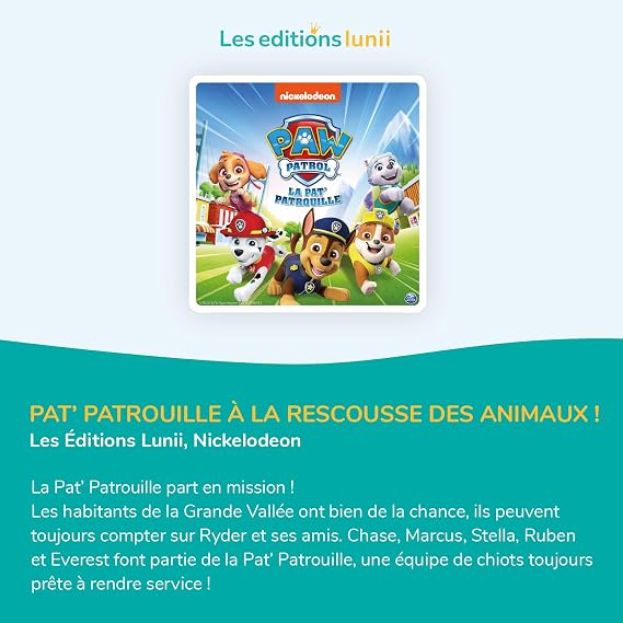 Lunii - Interactive Audio Book from 3 Years Old to Listen to Ma Fabrique in Stories, 3760361141565