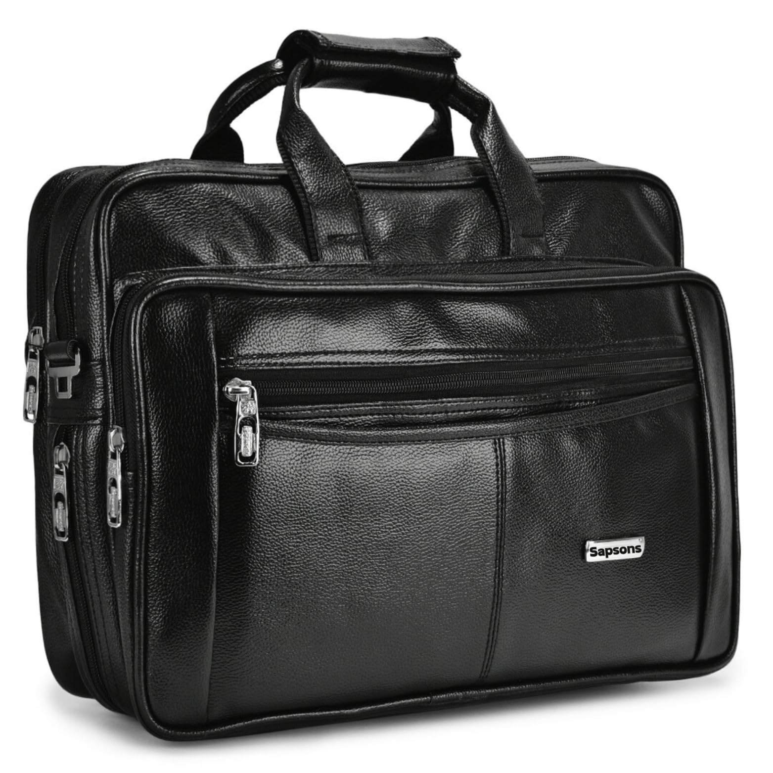 See full amazon price history chart for SAPSONS PU Leather Expandable Messenger Bag for Men - 15.6 Inch Laptop Office Bag with Heavy Dual Handle, Premium Zips, Multi-pocket & Front Pocket, 40x16x30 CM (Brown) SAPSONS PU Leather Expandable Messenger Bag for Men - 15.6 Inch Laptop Office Bag with Heavy Dual Handle, Premium Zips, Multi-pocket & Front Pocket, 40x16x30 CM (Brown) (B0D9LL9XY8) Amazon Price History, Amazon Price Tracker