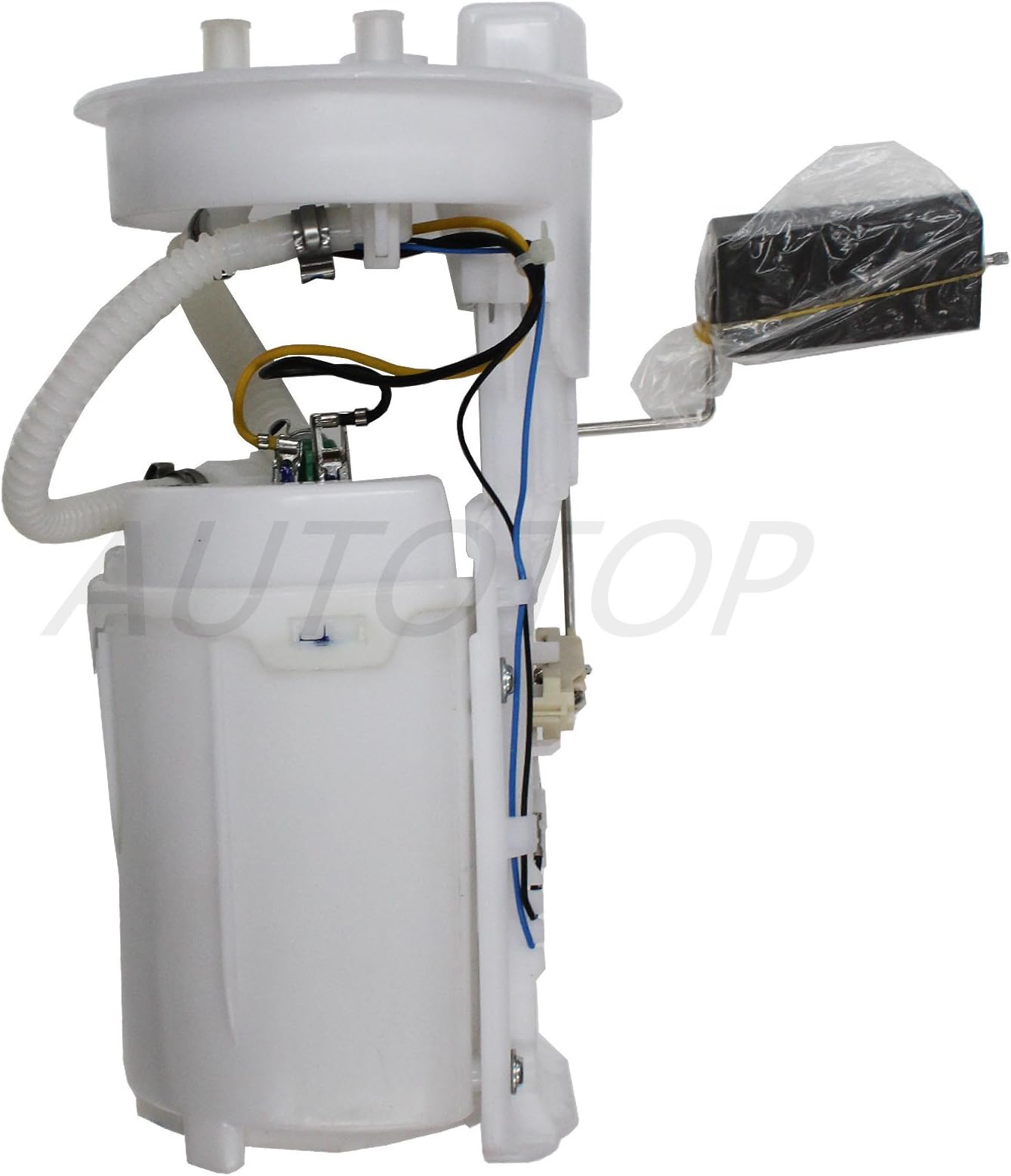AUTOTOP Electric Intank Fuel Pump Module Assembly E8424M For VW Golf Jetta Beetle MK4 Plastic Fuel Tank with 4.8" Outer Diameter Flange