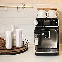 Vista 6 de 2000 agitadores de café de madera envueltos individualmente, palitos desechables de extremo redondo, agitadores de madera a granel para cócteles