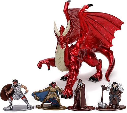 Miniatura 2 de Jada Dungeons & Dragons - Paquete de 5 figuras fundidas a presión