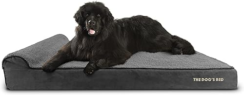 Miniatura 29 de Cama ortopédica para perro de la marca The Dog's Bed, espuma viscoelástica premium S-XXXL, impermeable, alivio del dolor de perro para la artritis,