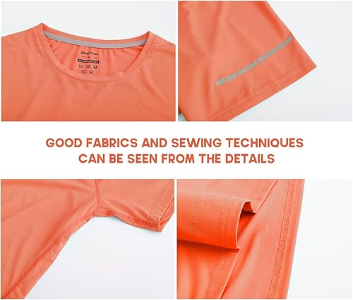 Miniatura 5 de Riverruns Camiseta de pesca UPF 50+, ligera, transpirable, de secado rápido, protección solar.