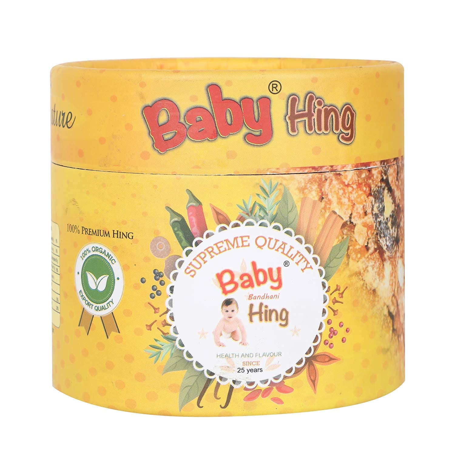INDIAN MASALA FACTORY BABY BRAND Hing Crystals (50g) Strong